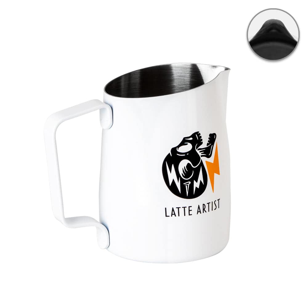 WPM Round Spout Pitcher - "Latte Art with a Soul"