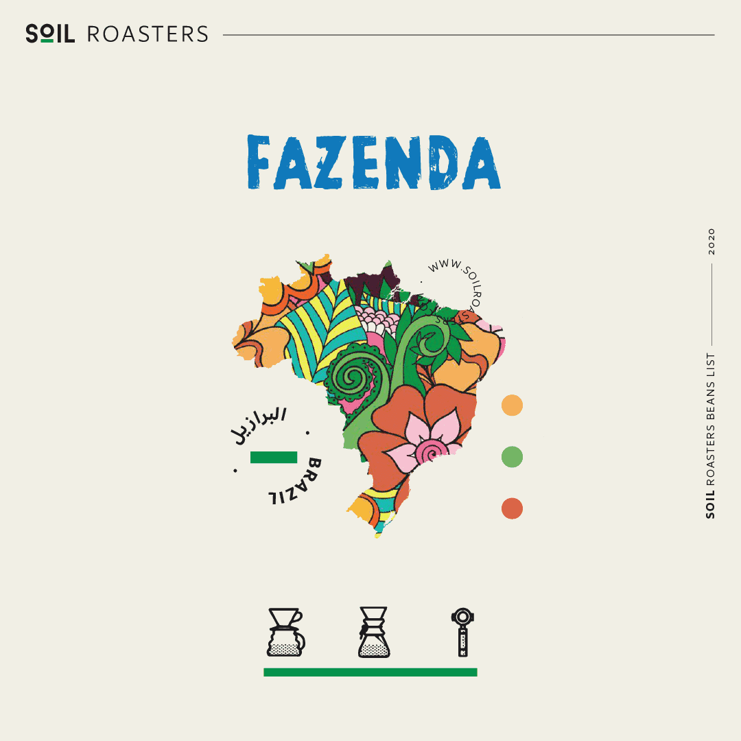 Soil Fazenda Brazil-250Grams