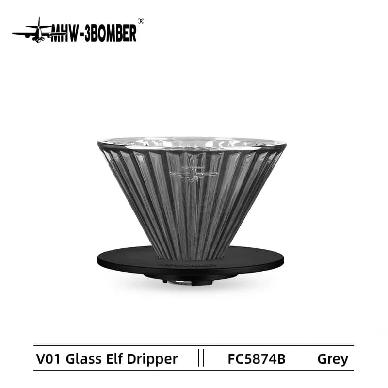 MHW-3BOMBER Glass Coffee Funnel Dripper